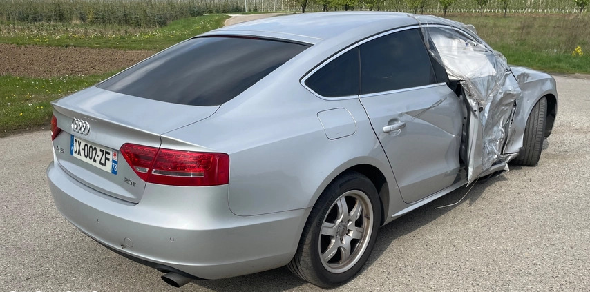 Audi A5 cena 23800 przebieg: 218000, rok produkcji 2010 z Warszawa małe 79